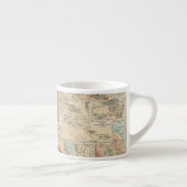 Tasse Expresso Carte d'atlas de Tieflander (Droite)