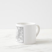 Tasse Expresso Carte d'Austin (Devant droit)
