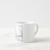 Tasse Expresso Carte de Cape Cod (Devant droit)