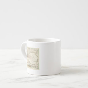Tasse Expresso Carte de distribution des rivières et des