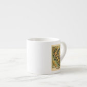 Tasse Expresso Carte de la Californie (Devant droit)