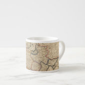 Tasse Expresso Carte de l'Europe (Devant droit)