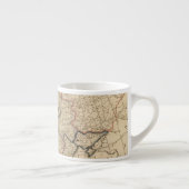 Tasse Expresso Carte de l'Europe (Droite)
