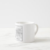 Tasse Expresso Carte de Memphis (Devant droit)