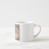 Tasse Expresso Carte du monde antique : Art de la cartographie hi (Droite)