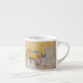 Tasse Expresso carte mondiale (Droite)