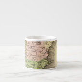 Tasse Expresso Carte orientale d'Olney d'états (Devant)