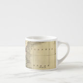 Tasse Expresso Carte orientale d'Olney d'états (Droite)