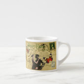 Tasse Expresso Carte postale Paris Tango vintage (Droite)