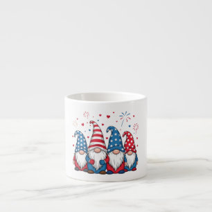 Tasse Expresso Cartoon États-Unis American Gnomes-68123