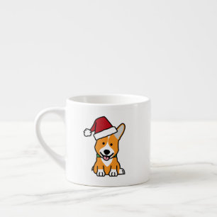 Tasse Expresso Casquette de Père Noël de Noël de Gallois de