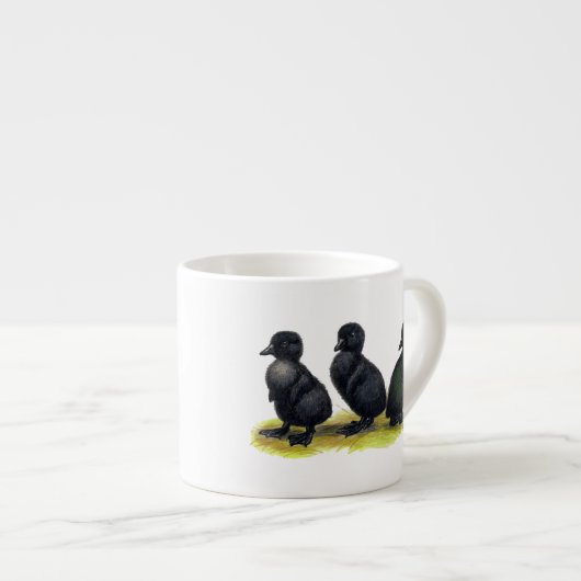 Tasse Expresso Cayuga noir (Devant droit)