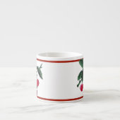 Tasse Expresso Cerises vintages (Devant)