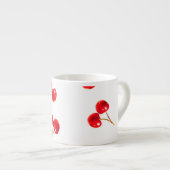 Tasse Expresso cerises vive (Devant droit)