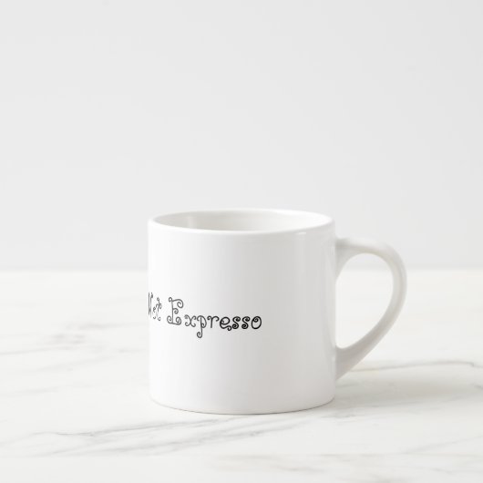 Tasse Expresso C'est Espresso, pas Expresso (Droite)
