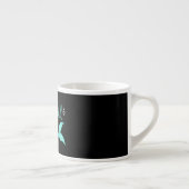 Tasse Expresso Cette Sirène Est 3 Mermaids 3e Fille Anniversaire (Droite)