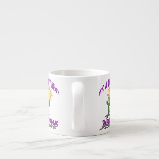 Tasse Expresso Chaleur sèche Arizona (Dos)