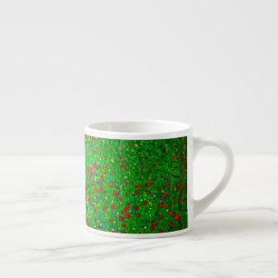 Tasse Expresso Champ de pavot Gustav Klimt