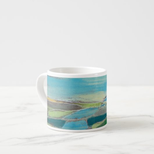 Tasse Expresso Champ fragmenté I (Devant gauche)