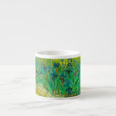 Tasse Expresso Champ Van Gogh avec Irises près d'Arles (Devant)