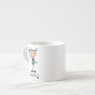 Tasse Expresso Champion de Gymnastique