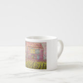 Tasse Expresso Champs Provence House et Lavender (Devant droit)