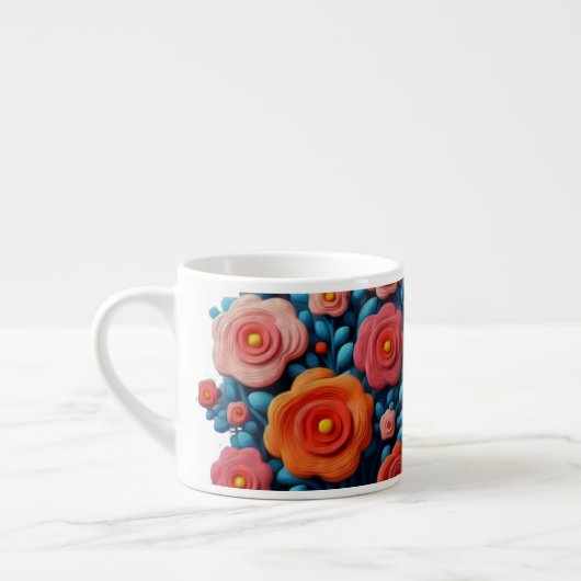 Tasse Expresso Charme d'hiver  (Gauche)