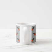 Tasse Expresso Chat Citrouille d'Halloween (Dos)