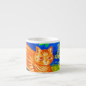 Tasse Expresso Chat de nuit (Devant)