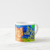 Tasse Expresso Chat de nuit (Devant droit)