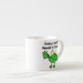 Tasse Expresso Château Dragon (Devant droit)