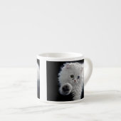 Tasse Expresso Chaton persan blanc (Devant droit)
