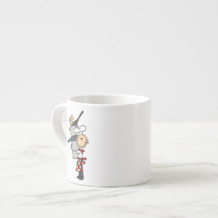 Tasse Expresso Chef avec casseroles et poêles