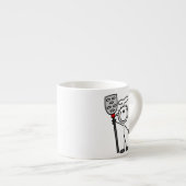 Tasse Expresso Chef avec spatule (Devant droit)