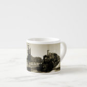 Tasse Expresso Chemin de fer historique (Devant droit)