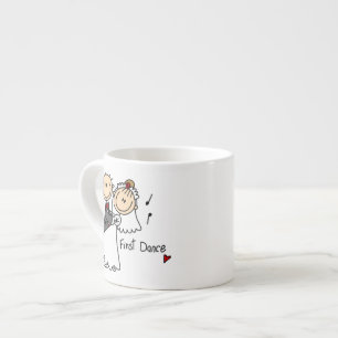 Tasse Expresso Chemises et cadeaux pour la première danse des mar