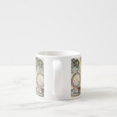 Tasse Expresso Cheshire Chat Alice Wonderland Classic (Dos)