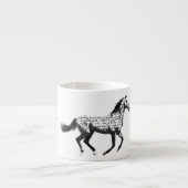 Tasse Expresso Cheval (Devant)