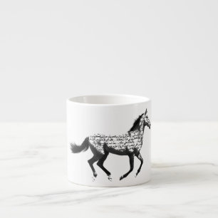 Tasse Expresso Cheval