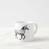 Tasse Expresso Cheval (Devant droit)
