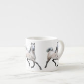 Tasse Expresso Cheval Arabe - Alia (Devant droit)