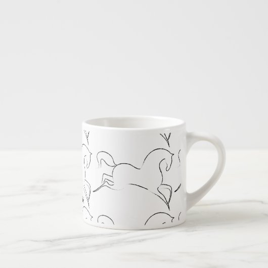 Tasse Expresso Cheval sauvage Thunder_Cove (Droite)