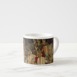 Tasse Expresso Chevaliers médiévaux de la Table Ronde