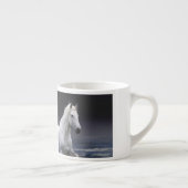 Tasse Expresso Chevaux à lancer l'oreiller (Droite)