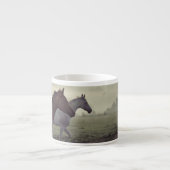 Tasse Expresso Chevaux sauvages (Devant)