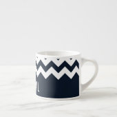 Tasse Expresso Chevron bleu (Droite)