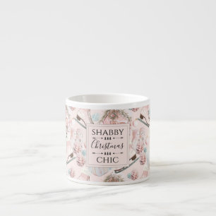 Tasse Expresso Chic chic chic chic Motif de Noël