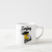 Tasse Expresso Chick de surf #4 (Droite)