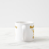 Tasse Expresso Chick de tenue de livres (Dos)
