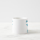 Tasse Expresso Chick ouvrier social #7 (Devant)